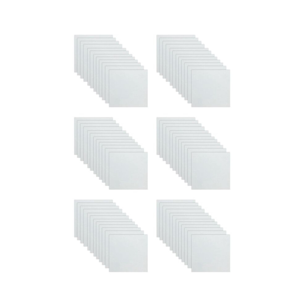 72 Sheets 10Mil Mylar Sheet 12 X 12 Inch Milky Translucent Pet Blank Stencil Making Sheet (10Mil) 4712491655886