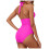 Women's One-Piece Swimsuit with Tummy Control and Underwire 3