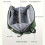 Nylon reismake-uptasje met ritssluiting 2