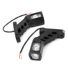Clearance Side Marker Light Super Bright LED Universal Fit12V24V Vehicles Simple Plug-In Setup High Quality Rubber Housing Waterproof Shock