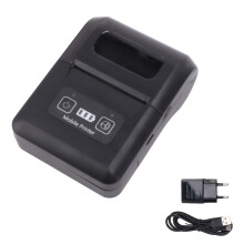 USB Cable Connection Portable And Lightweight Wireless Printer Bluetooth Function Direct Thermal Printing High Speed Printing No Ink Cartridge203dpi