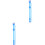 2Sets Blaue Anfänger Klarinette Kinder 8- PVC Musikinstrument 2