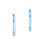 2Sets Blaue Anfänger Klarinette Kinder 8- PVC Musikinstrument 3