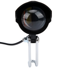 Farol dianteiro e buzina integrados para patinete elétrico, 2 em 1, LED com buzina potente para ciclismo noturno seguro. Acessórios universais para