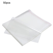 Pochettes de protection transparentes pour vinyles, sachets cellophane refermables avec protection contre l'humidité, film étirable BOPP
