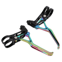 Leve freno dall'aspetto elegante e alla moda, accessorio per ciclismo con design cavo, in lega di alluminio resistente per mountain bike e bici da
