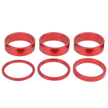 Bike Stem Spacer, Precise Sizing Aluminium Alloy Headset Spacer For1 1/8Inch Threadless Fork, Easy Installation Universal Fit For Mountain Road