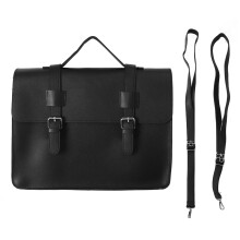Large Capacity Briefcase for Daily Use, Padded Compartment Water-resistant Adjustable Shoulder Strap Smart Sleeve Integration, Business Messenger Bag
