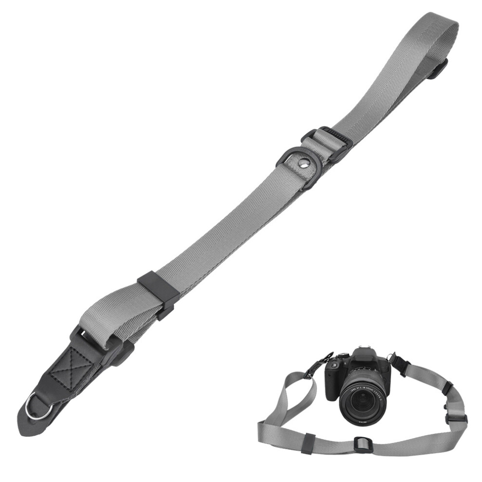 High Quality Nylon Camera Strap With Hands-Free Storage, Adjustable Length Universal Camera Neck Strap For Dslr Mirrorless, Sling Shoulder Strap With 9557311100833