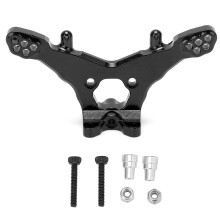 Pieza de mejora de aluminio de alta resistencia a la tracción para coche RC, mejora del mamparo delantero Diseño aerodinámico 3D Diseño de