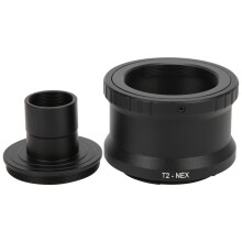 Universal Thread Mount Telescope Extension Tube Adapter For Sony SLR Cameras T Mount Lens Adapter Manual Focus Mode1.25Inch Diameter Aluminum Alloy
