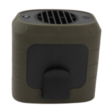 Tragbarer Hüftclip-Ventilator mit integriertem Akku, wiederaufladbar, 3 Geschwindigkeitsstufen, einstellbarer Luftmenge, freihändig nutzbar