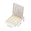 Silverware Organizer with Lid Plastic Drawer Organizer 3