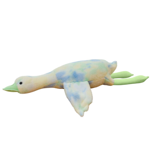 Μαξιλάρι Giant Goose Plush Πράσινο Tie-Dye Μαλακό Σώμα για Αγκαλιές 1