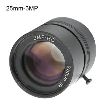 Fixed Focal Length Lens HD Lens Low Distortion Manual Iris Lens CS Type Mount For Home Security Camera