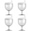 4Pcs White Toddler Water Cups Spill Proof Plastic Drinking Cups 4