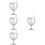 4Pcs White Toddler Water Cups Spill Proof Plastic Drinking Cups 6