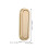 2pcs Heavy Duty Removable Wall Hooks Gold Color Foldable Rotatable Easy Install Space Saving Decorative Hooks for Bath Kitchen 2