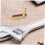 2pcs Heavy Duty Removable Wall Hooks Gold Color Foldable Rotatable Easy Install Space Saving Decorative Hooks for Bath Kitchen 6