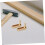 2pcs Heavy Duty Removable Wall Hooks Gold Color Foldable Rotatable Easy Install Space Saving Decorative Hooks for Bath Kitchen 8