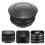 3Pcs Practical Black Metal Motorcycle Tank Cap with O-Ring Seal 10