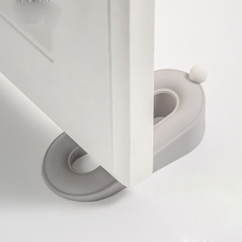 Silikon-Türstopper mit Halterung – 3 Farben 1