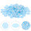 400Pcs Practical Sky-Blue Wax Seal Beads for Wedding and Gift Wrapping 11