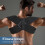 Βαριές τιράντες Olite Fitness, Ρυθμιζόμενος διορθωτής στάσης για καμπούρης, Ανοιχτές 4