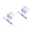 2Pcs Environmentally Friendly Double Sided Denture Brush with Storage 7