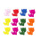 100Pcs Assorted Color Cute Buttons for Crafters and Sewing Projects with Knitting 6