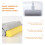 Roller Mop Refill Sponge Roller Durable Grey 1Pcs 4