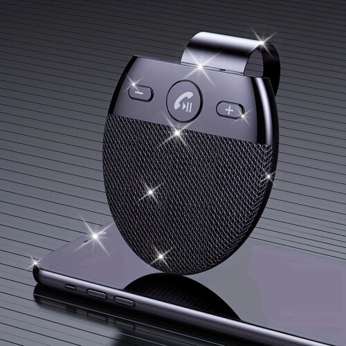 V5.0 Ασύρματο κιτ αυτοκινήτου handsfree: Ανοιχτή ακρόαση με μικρόφωνο και συσκευή 1