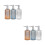6Pièces Flacons En Verre Pour Shampooing 3