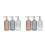 6Pièces Flacons En Verre Pour Shampooing 5