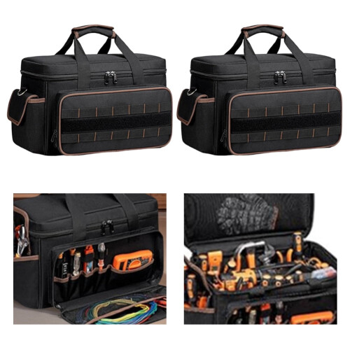 Μεγάλη τσάντα εργαλείων 17 ιντσών With20Pockets αδιάβροχη, βαρέως τύπου τσάντα εργαλείων 2