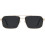 Γυαλιά ηλίου Retro Polarized Square για γυναίκες και άνδρες, μεγάλα μεταλλικά γυαλιά ηλίου 3