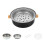 Portable smokeless charcoal grill round tabletop 1 unit 4