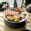 Portable smokeless charcoal grill round tabletop 1 unit 2