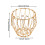 Folding Fruit Basket – Metal Transformable Storage Bowl, Large Capacity, Multi-Functional & Decorative Tablepiece 2