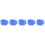 5Pcs Elastic Earmuff Warm Noise Proof Durable Dog Accessory 8
