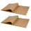 200Pcs Non-Stick Parchment Paper Sheets Light Brown Kitchen Baking 2
