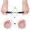 Hallux valgus-korrigerer elastisk nylonstålseparator for store hammertær 3