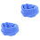 2Pièces Écharpe Cache-Oreilles Pour Élastique Lavable 2