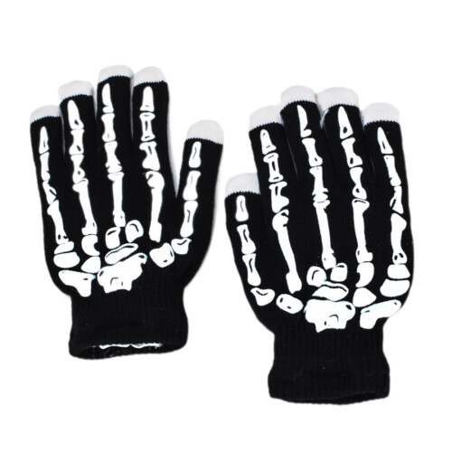 LED-lysende hansker med beindesign – 1 par 2