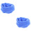 2Pièces Écharpe Cache-Oreilles Pour Élastique Lavable 4