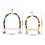 Beaded Perch Swing for Parakeets Cockatiels Finches 3