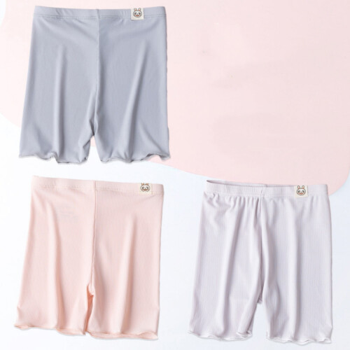 AWZXDE Girls3Pack Σορτς από ανάμεικτο ύφασμα για κορίτσια, άνετα εσώρουχα με φιόγκο και 1