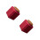 2Pcs Red Ceramic Tea Storage Container with Seal Lid for Loose Tea 7