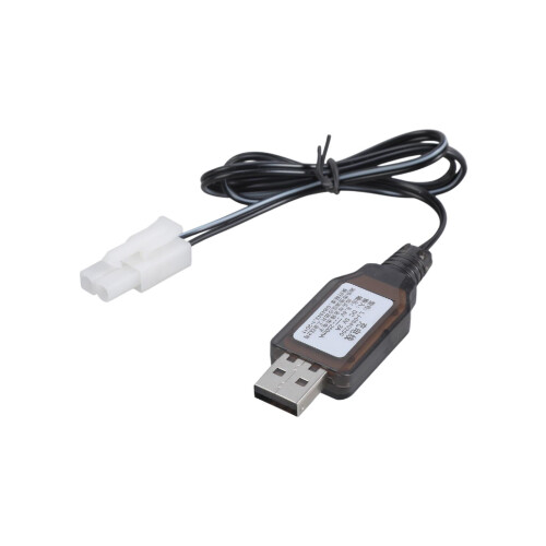 Καλώδιο φορτιστή USB για μπαταρίες αυτοκινήτου Ni MH Ni CD RC 8.4V με προστασία 1