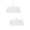 2Pcs Clear Butter Crisper Storage Container with Lid for Tableware Use 7
